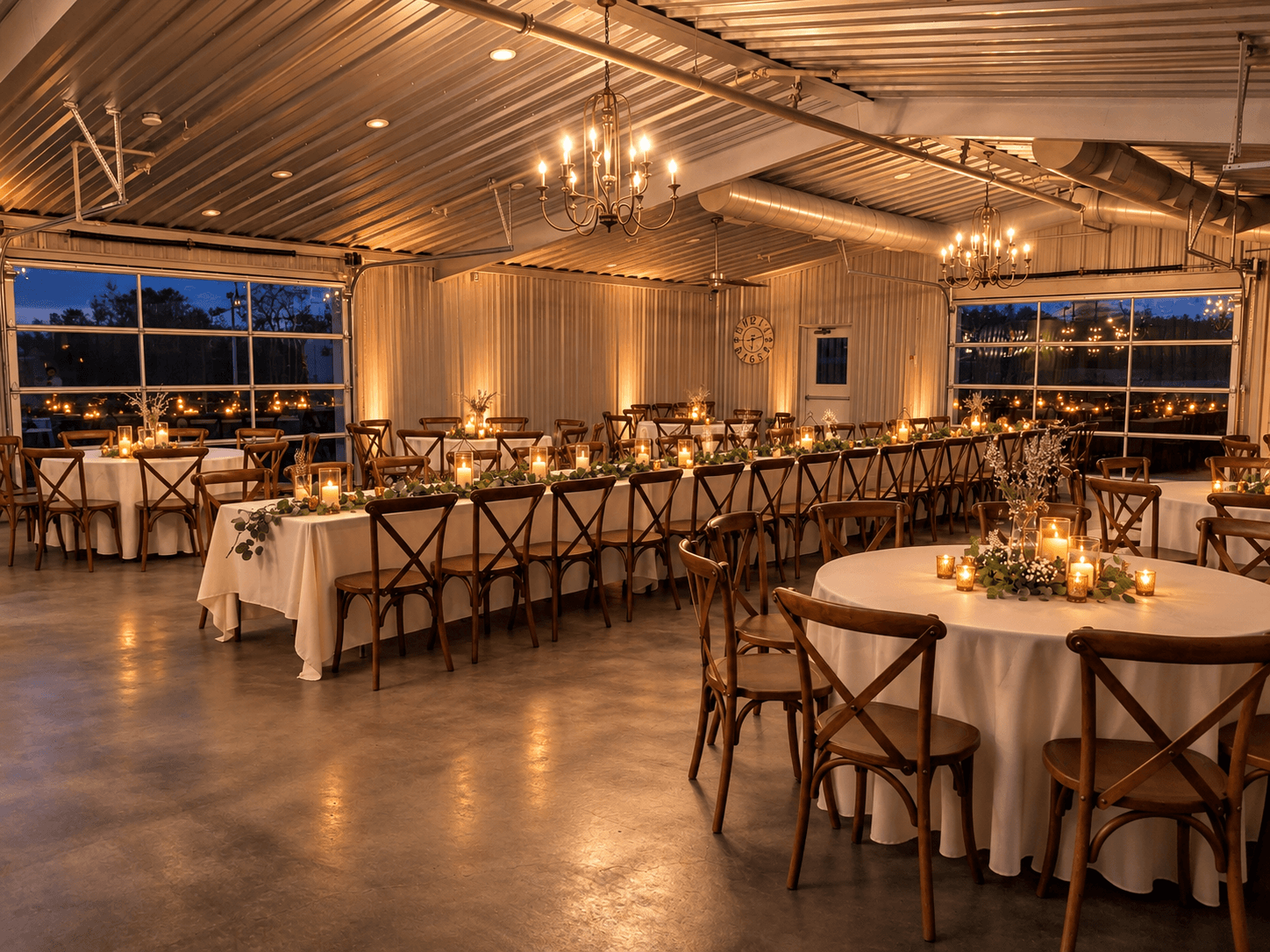Reception at Willow Pond Venue